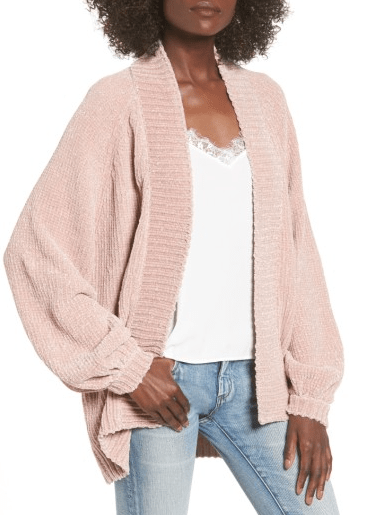 sweater cardi cami